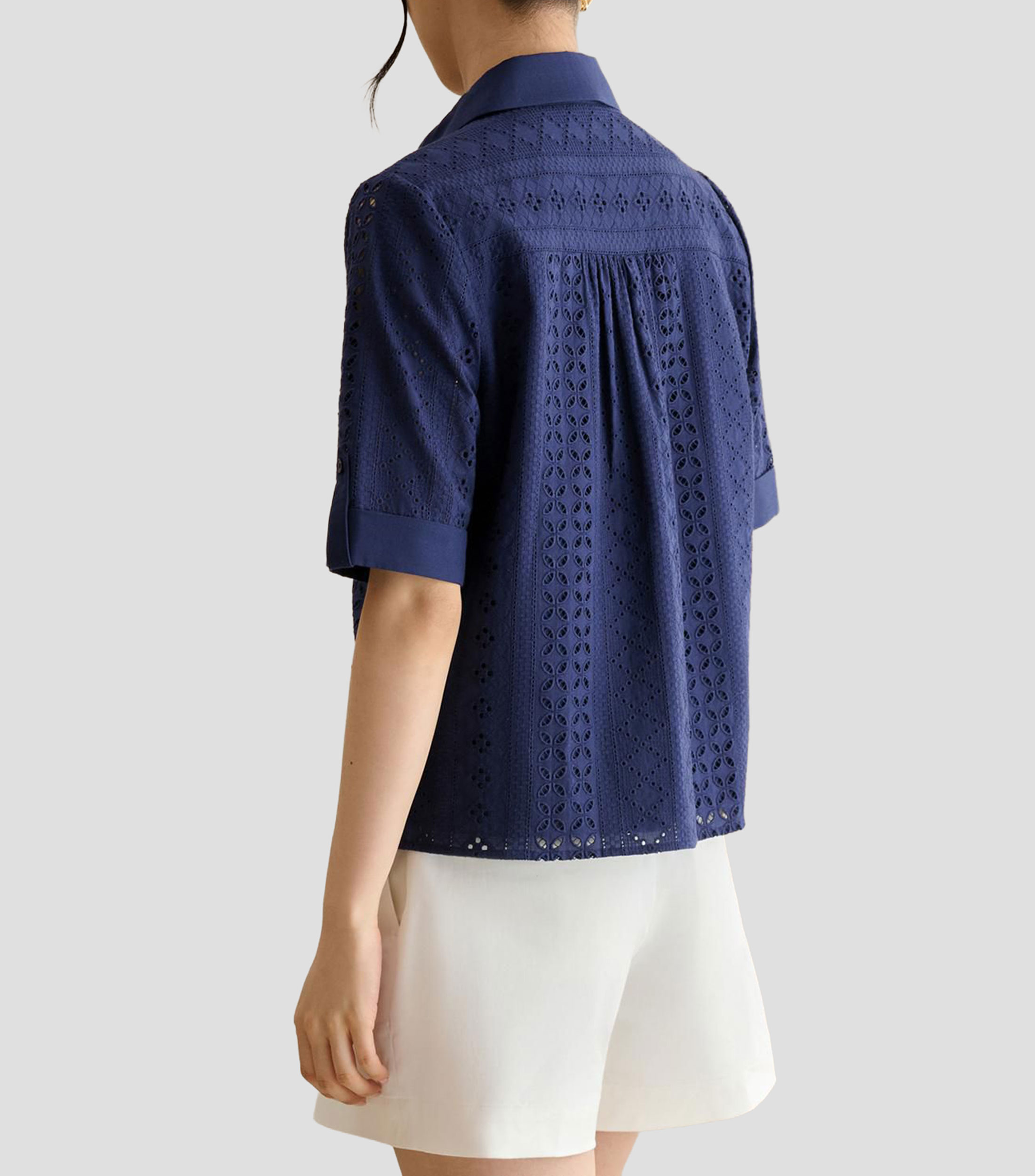 Camisa fantasía manga corta Mujer